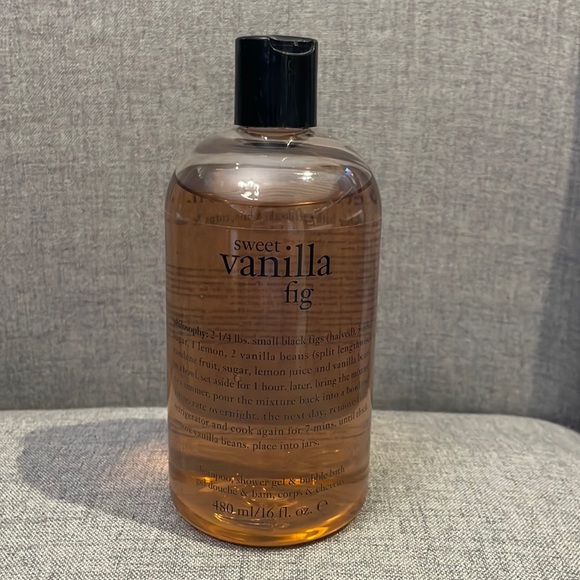 Philosophy Other - NEW Philosophy 16 oz Sweet Vanilla Fig Shampoo, Shower Gel & Bubble Bath